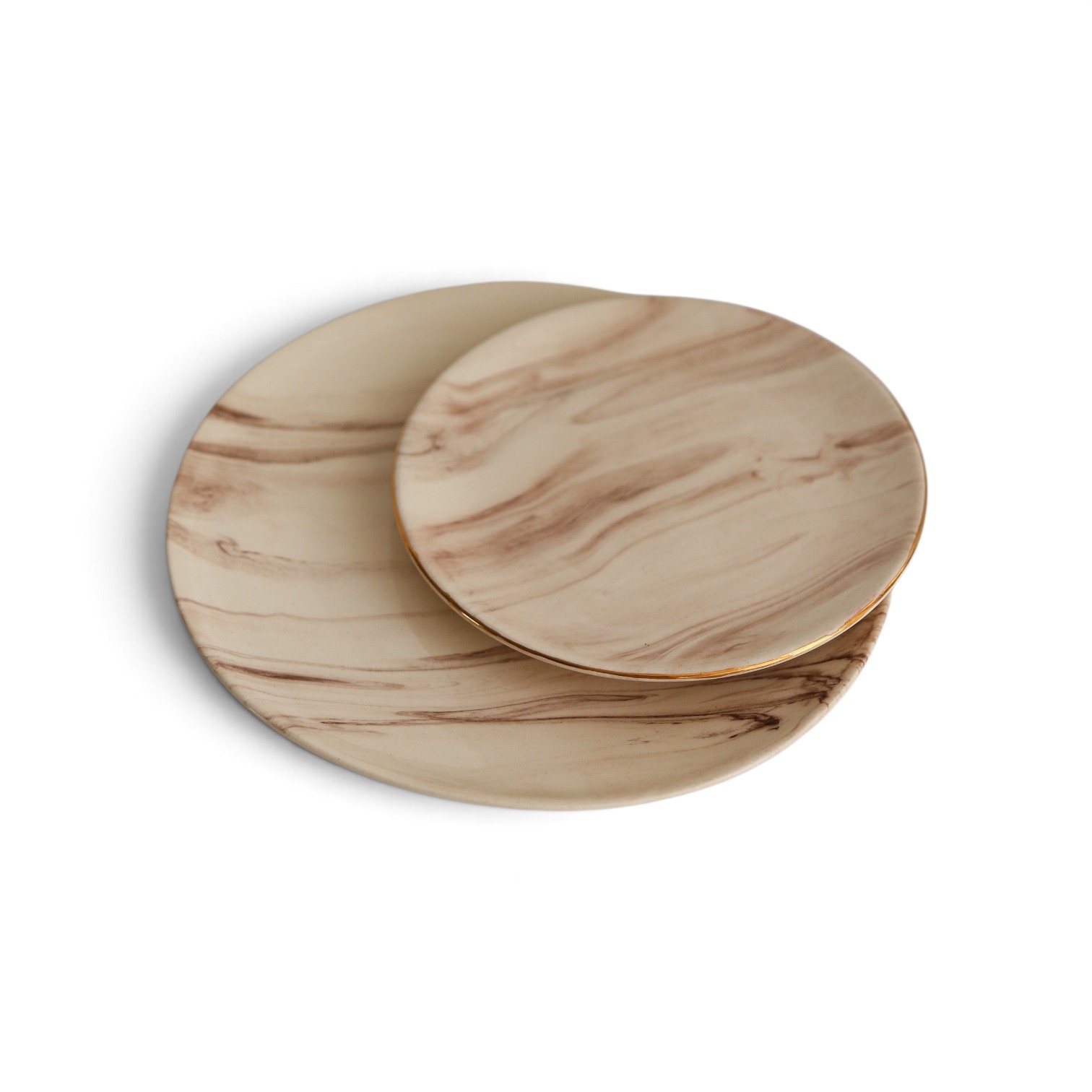 Plate Berkeh Brown بشقاب و پیشدستی برکه - تصویر 1