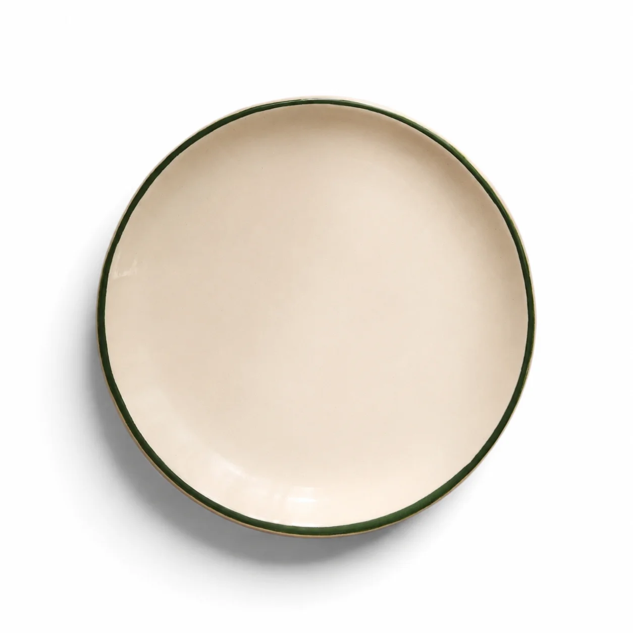 Plate Green Compresed بشقاب و پیشدستی دور سبز - تصویر 1